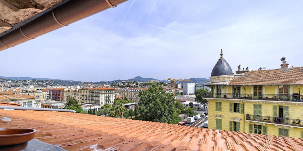 Appartement Cosy Avec Vue Panoramique ! Niza Exterior foto