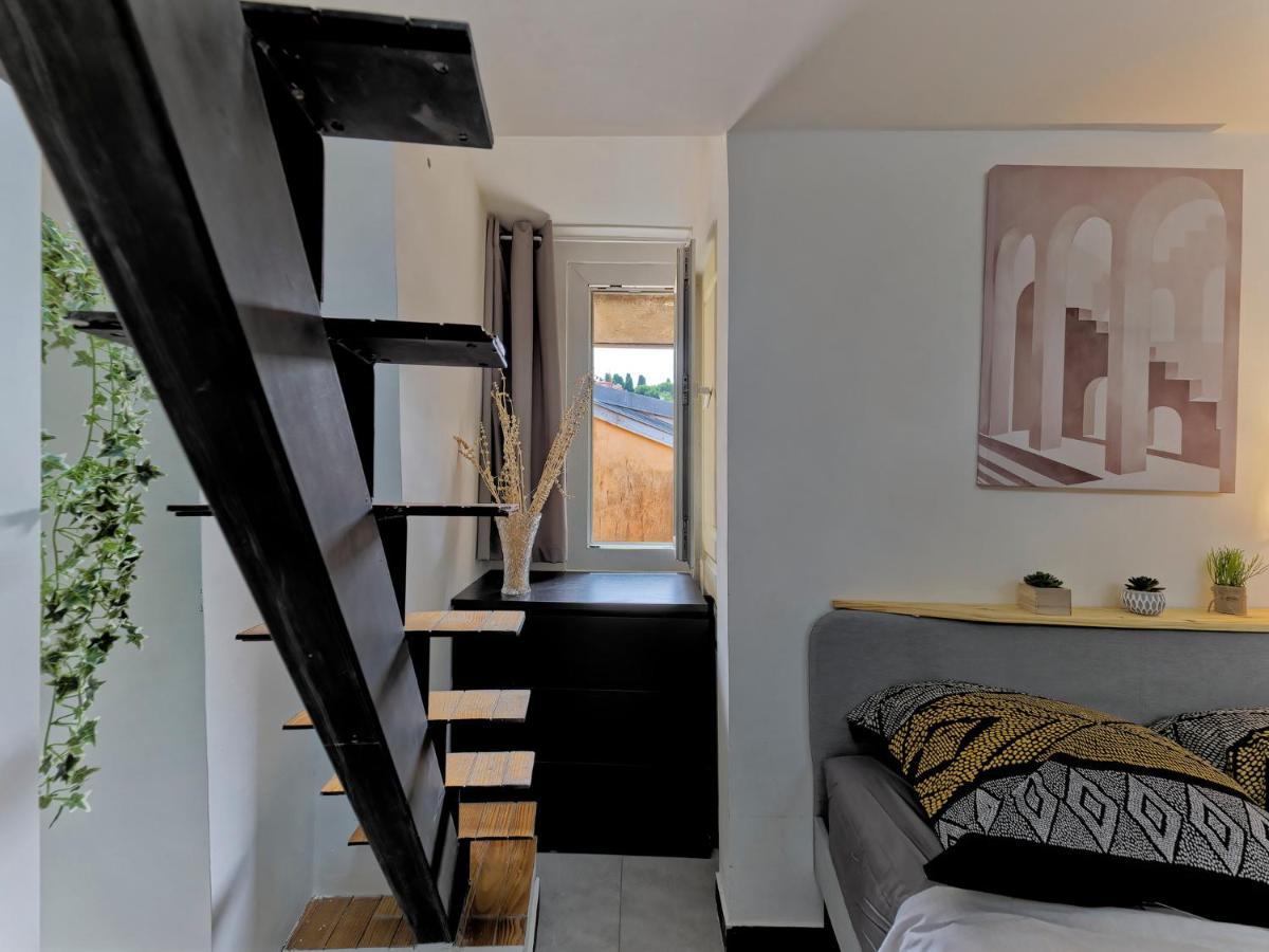 Appartement Cosy Avec Vue Panoramique ! Niza Exterior foto