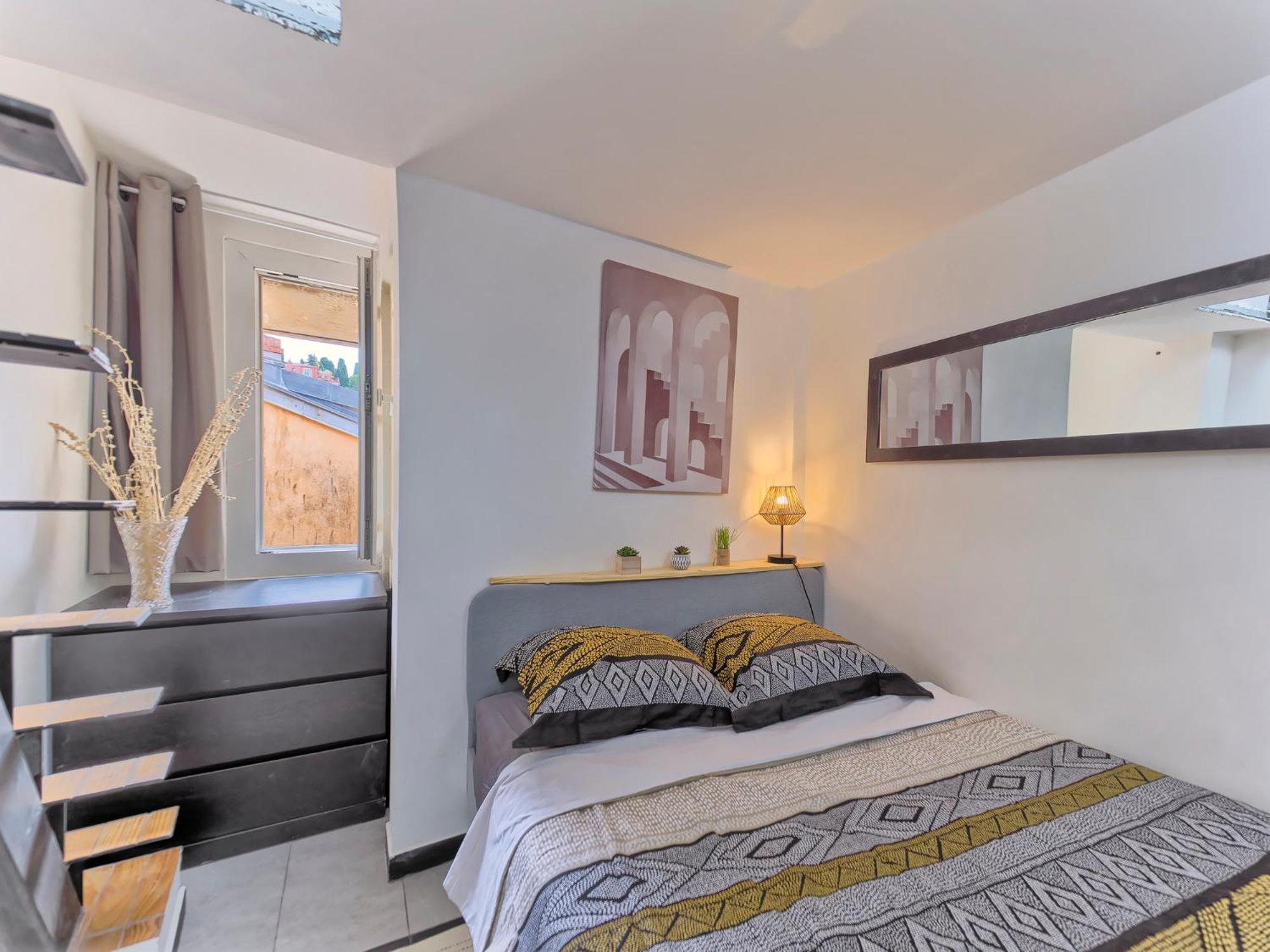 Appartement Cosy Avec Vue Panoramique ! Niza Exterior foto